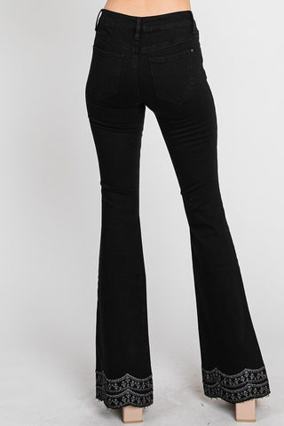 Western Bell Bottom Jeans