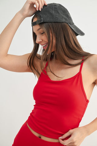 Full Flex Red Cami