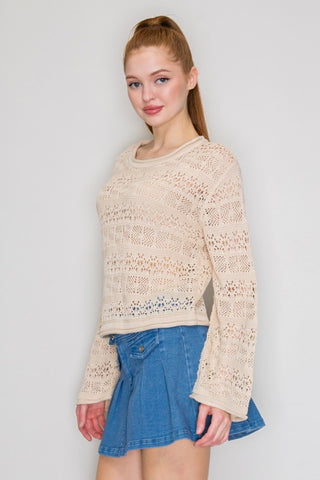 Boho Bell Sleeve Top